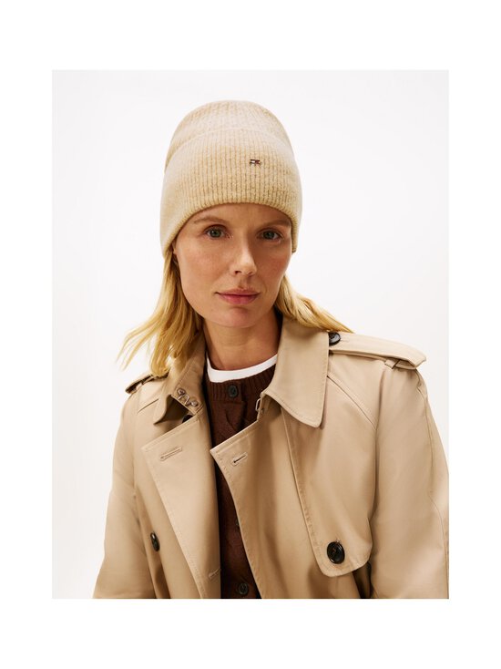 Tommy Hilfiger - Enamel-palmikkoneulepipo - RBT SANDALWOOD MELANGE | Stockmann - photo 4