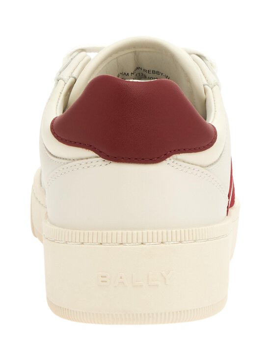 BALLY - Rebby-W -nahkasneakerit - I0I0 WHITE/BALLYRED - photo 3 BALLY - Rebby-W -nahkasneakerit - I0I0 WHITE/BALLYRED | Stockmann - photo 3