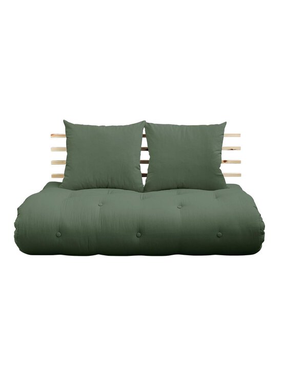 Karup Design - Shin Sano -futonsohva olive green/mänty - GREEN | Stockmann - photo 1