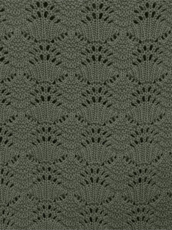 NOOM - Kampsun Madelyn Crochet - KHAKI GREEN SOLID | Stockmann - photo 6