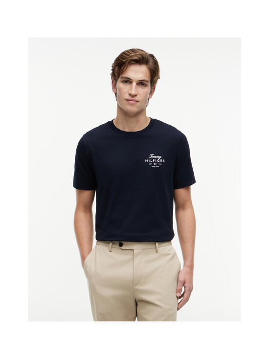 Tommy Hilfiger - Script Stack t-paita - DW5 DESERT SKY | Stockmann - photo 2