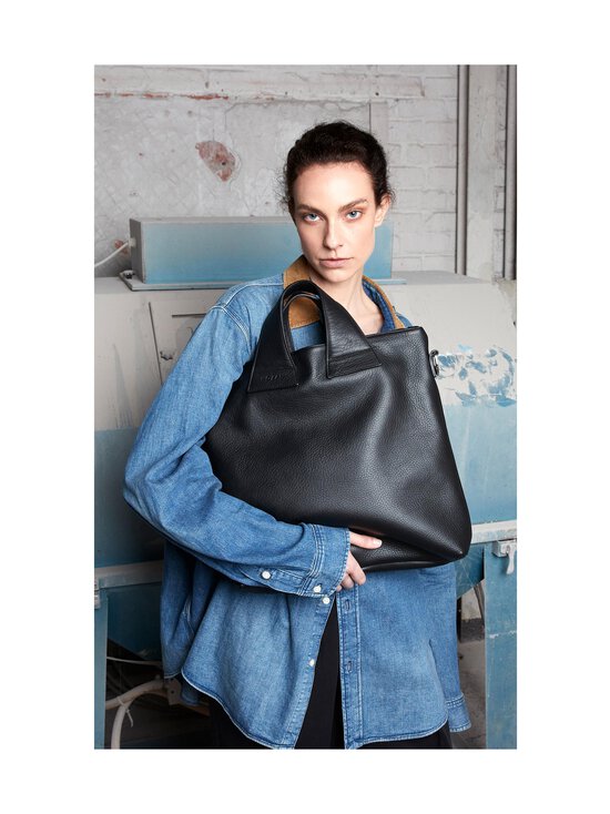 NO/AN - Simo Tote -nahkalaukku - BLACK | Stockmann - photo 5