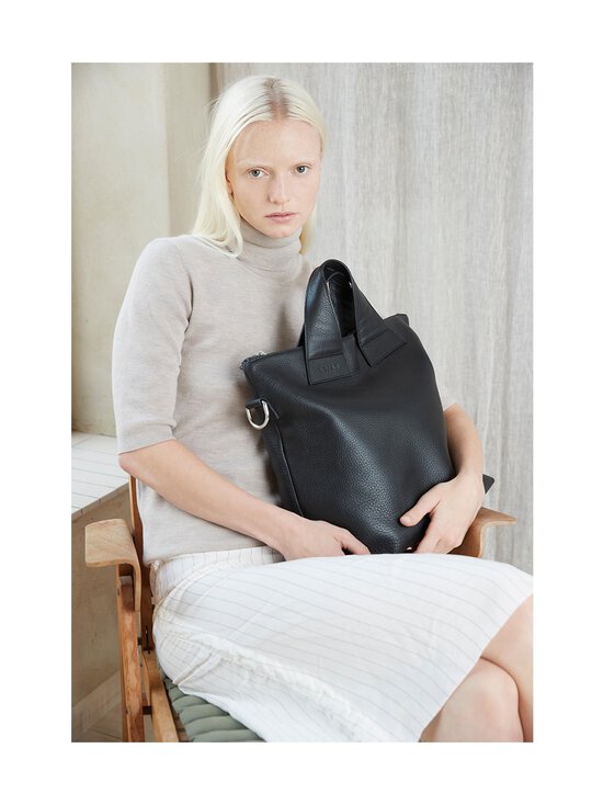NO/AN - Simo Tote -nahkalaukku - BLACK | Stockmann - photo 6