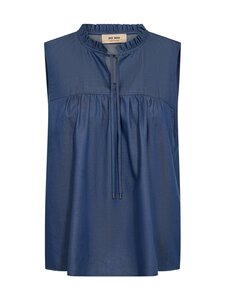 MOS MOSH - MMSolandra Denim Sleveless -pusero - 493 MID BLUE MOS MOSH - MMSolandra Denim Sleveless -pusero - 493 MID BLUE | Stockmann