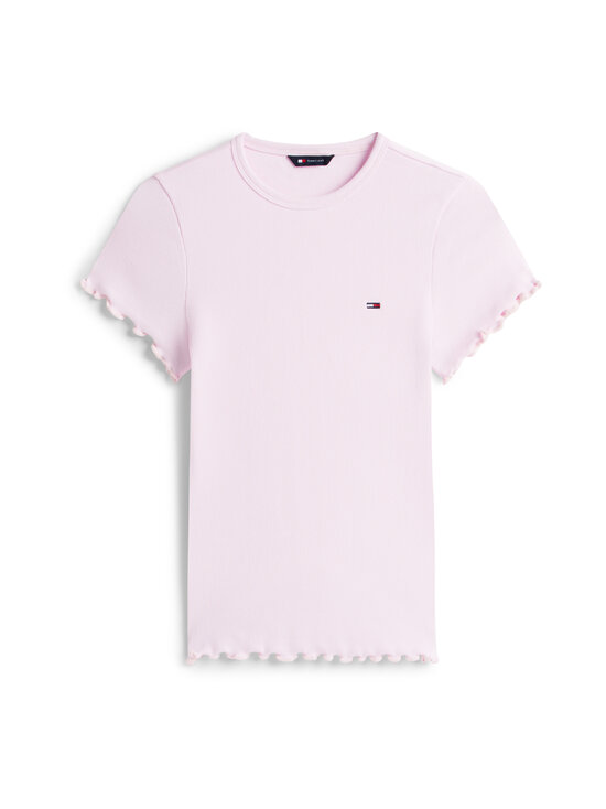 Tommy Jeans - Lettuce Edge -ribbipaita - TN9 PEARLY PINK | Stockmann - photo 1