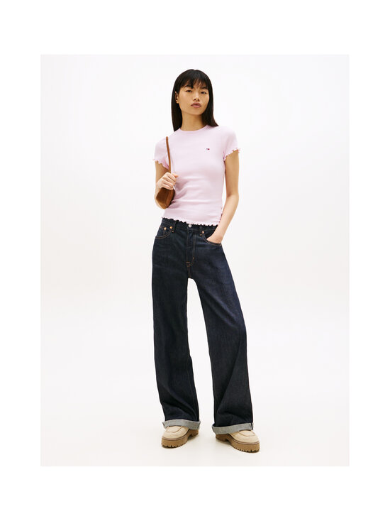 Tommy Jeans - Lettuce Edge -ribbipaita - TN9 PEARLY PINK | Stockmann - photo 2