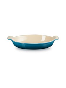 Le Creuset - Oval-uunivuoka 28 cm - DEEP TEAL Le Creuset - Oval-uunivuoka 28 cm - DEEP TEAL | Stockmann