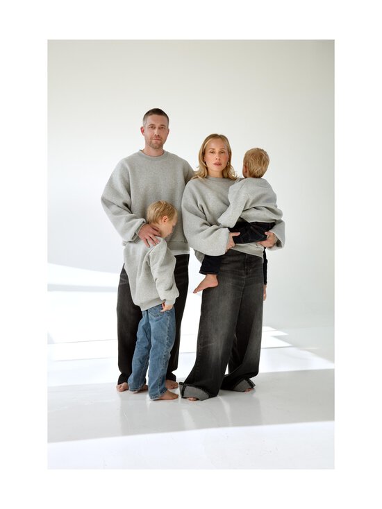 Design by Stockmann - Tartufo-collegepaita - GREY MEL - photo 2 Design by Stockmann - Tartufo-collegepaita - GREY MEL | Stockmann - photo 2
