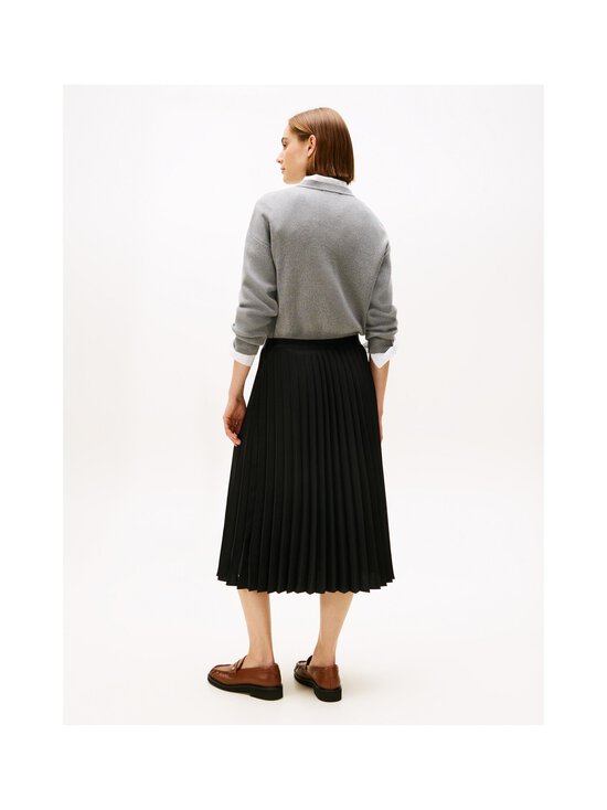 Tommy Hilfiger - Fluid Pleated midi svārki - BDS BLACK - photo 2 Tommy Hilfiger - Fluid Pleated midi svārki - BDS BLACK | Stockmann - photo 2