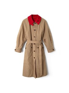 Damson Madder - Anja Reversible Honey- käännettävä trenssitakki - TAN | Stockmann