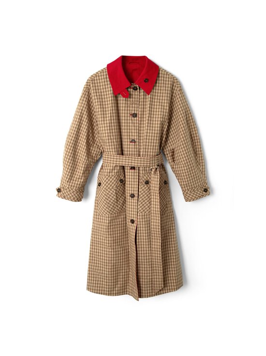 Damson Madder - Anja Reversible Honey- käännettävä trenssitakki - TAN | Stockmann - photo 1