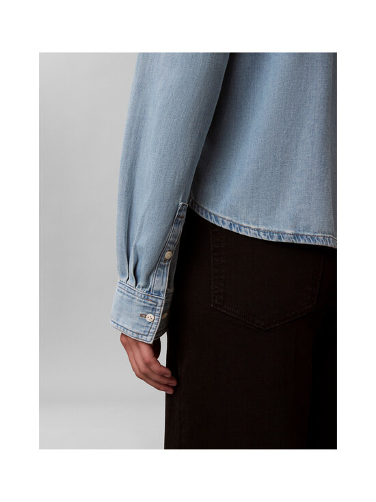 Calvin Klein Jeans - Cropped-paita - 346 BRIGHTON BLUE | Stockmann - photo 7