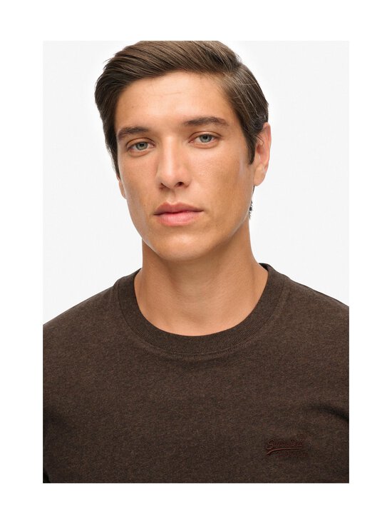 Superdry - Essential t-paita - H9E NUTMEG BROWN MARL | Stockmann - photo 4