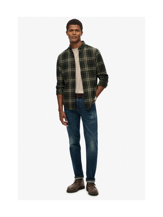 Superdry - Cotton Lumberjack -kauluspaita - H7J FRONTIER CHECK OLIVE GREEN - photo 2 Superdry - Cotton Lumberjack -kauluspaita - H7J FRONTIER CHECK OLIVE GREEN | Stockmann - photo 2