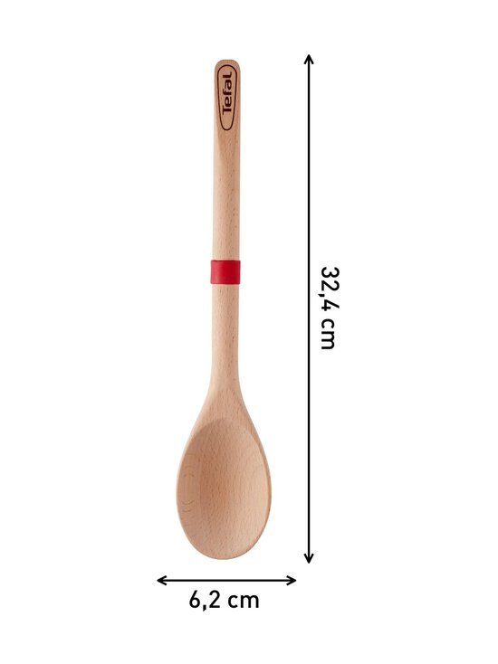 Tefal - Ingenio Wood -puulusikka - WOOD/RED | Stockmann - photo 3