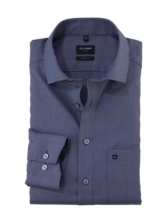 Olymp - Triiksärk Global Kent Modern Fit Solid - 18 BLUE | Stockmann - photo 1