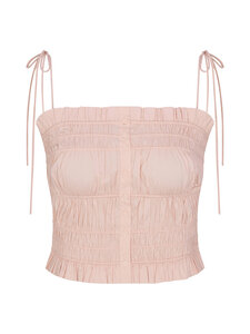 SKIMS - Poplin Apparel Ruffle Cami -toppi - DUSTY PINK | Stockmann
