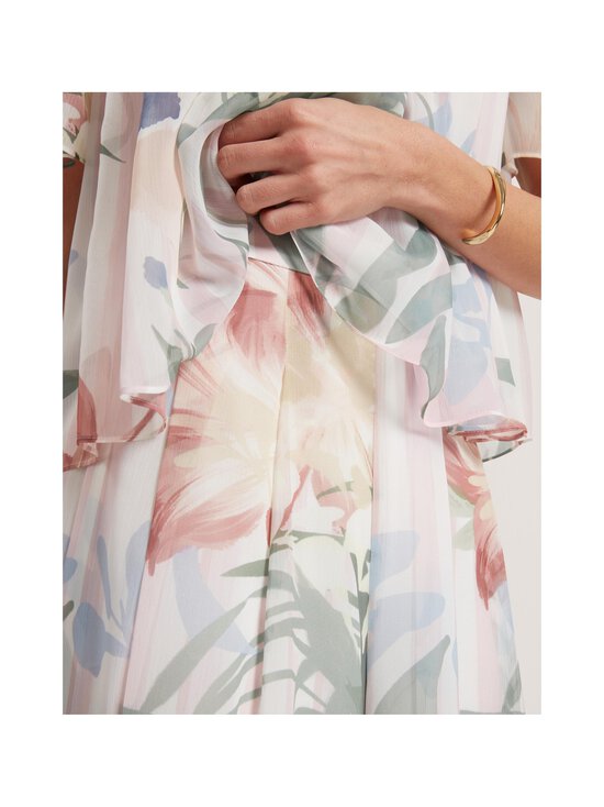 Ted Baker London - Hurta Pleated -leveälahkeiset housut - PINK | Stockmann - photo 3