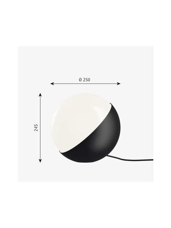Louis Poulsen - VL Studio 250 -pöytä-/lattiavalaisin - BLACK/GLASS - photo 2 Louis Poulsen - VL Studio 250 -pöytä-/lattiavalaisin - BLACK/GLASS | Stockmann - photo 2
