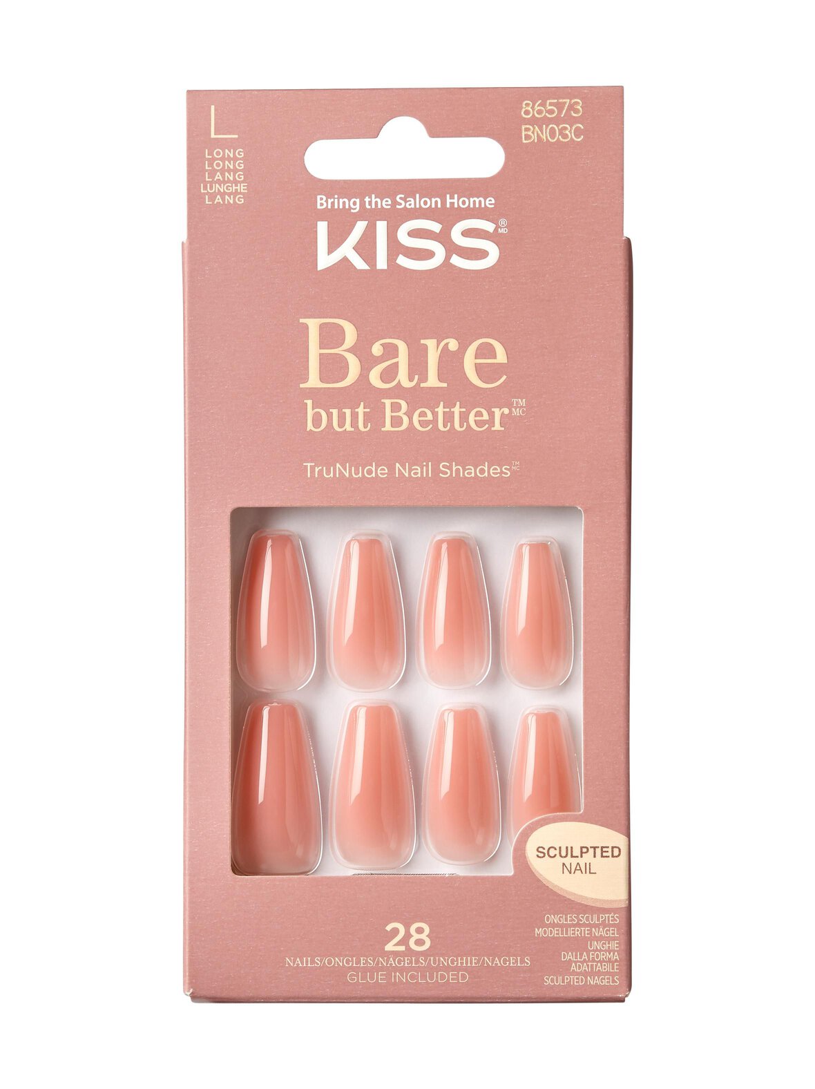 Bare but better nails glow -irtokynnet