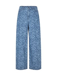 Modström - MaseMD-printtihousut - 11508 BLUE ZEBRA Modström - MaseMD-printtihousut - 11508 BLUE ZEBRA | Stockmann
