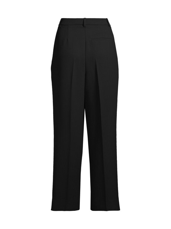 rich & royal - Cropped Pleated -leveälahkeiset housut - 890 BLACK | Stockmann - photo 2