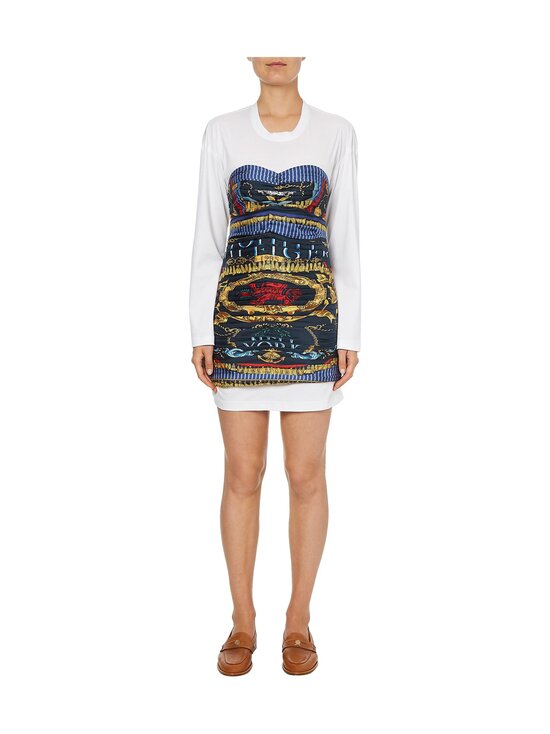 HCW ALUMNI FOULARD TSHIRT DRESS -silkkimekko