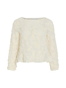 Vila - Kampsun Virocana Boatneck Short - BIRCH | Stockmann