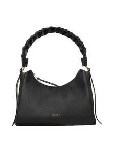 Coccinelle - Boheme Grana Double Hobo S -nahkalaukku - 613 NOIR/COGNAC | Stockmann