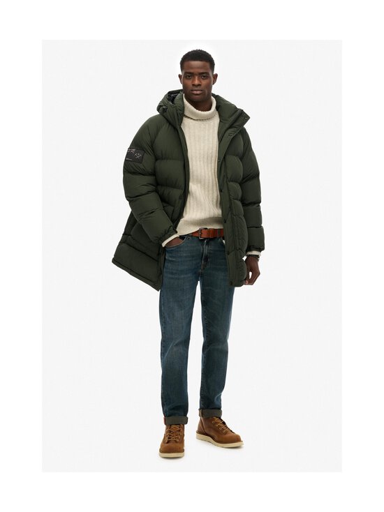 Superdry - XPD Longline Baffle -parkatakki - 1KM SURPLUS GOODS OLIVE GREEN - photo 2 Superdry - XPD Longline Baffle -parkatakki - 1KM SURPLUS GOODS OLIVE GREEN | Stockmann - photo 2