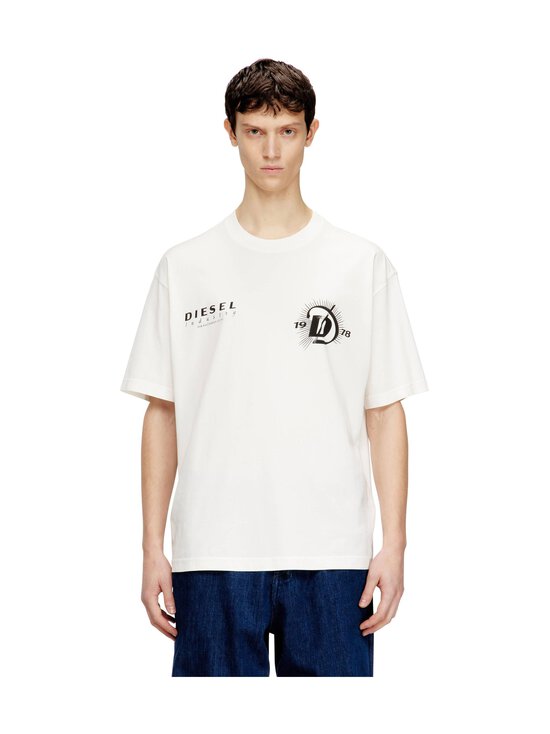 Diesel - Boxy Print t-paita - OFF WHITE 141 | Stockmann - photo 2