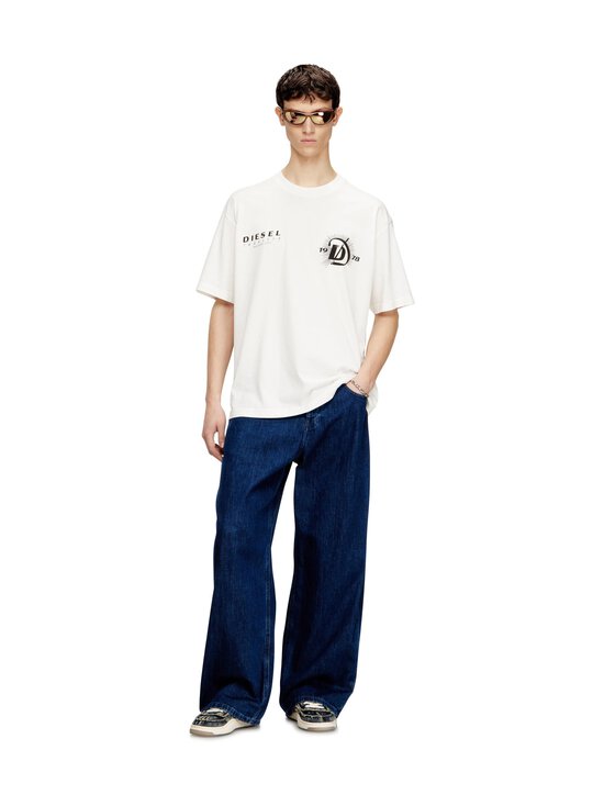 Diesel - Boxy Print t-paita - OFF WHITE 141 | Stockmann - photo 4