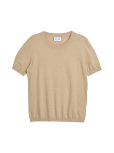 SAND Copenhagen - Delmy īsu piedurkņu džemperis - 020 CHAMPAGNE BEIGE | Stockmann