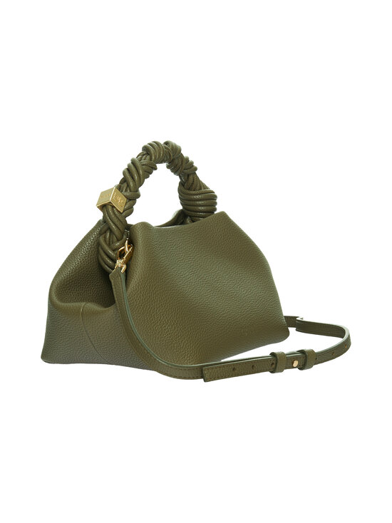 Ganni - Bou Small Grained -käsilaukku - MILITARY OLIVE | Stockmann - photo 2