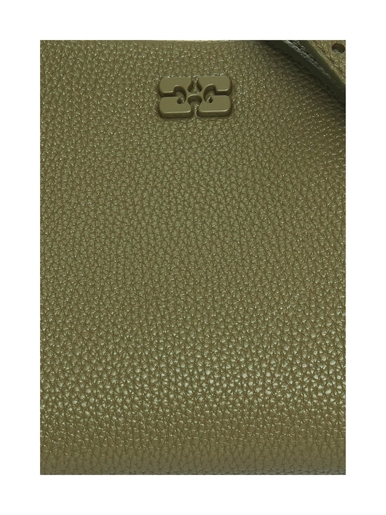 Ganni - Bou Small Grained -käsilaukku - MILITARY OLIVE | Stockmann - photo 4