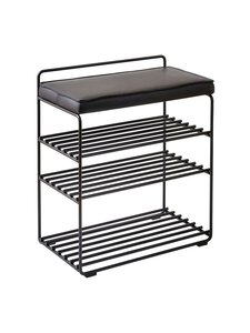 Maze - Lower East Seat -kenkähylly - MUSTA | Stockmann