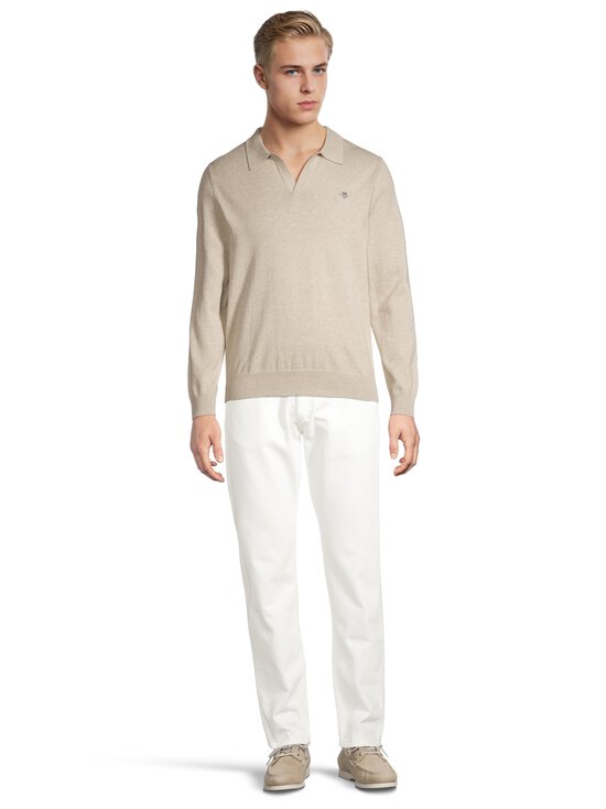 GANT - Classic Cotton -pikeeneule - 198 OAT MELANGE | Stockmann - photo 1