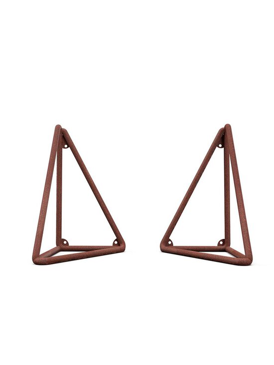 Maze - Pythagoras XL -hyllynkannattimet 2 kpl kalahari - BROWN | Stockmann - photo 1