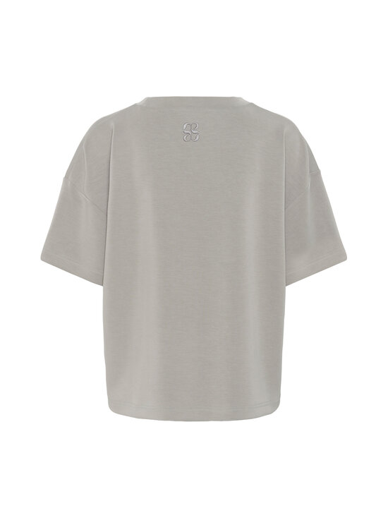 MY ESSENTIAL WARDROBE - HelleMW Embroidery Boxy T-krekls - 160 MOON MIST | Stockmann - photo 2