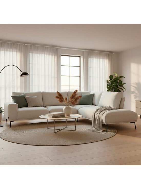 Dutti - Merion-kulmasohva Chrush-kangas 290 luonnonvalkoinen 288 x 232 cm - WHITE | Stockmann - photo 9