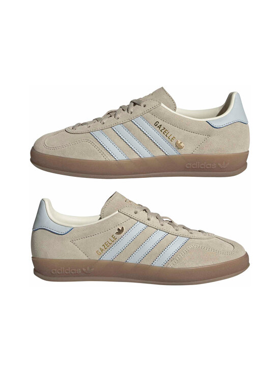 adidas Originals - Gazelle Indoor zamšādas brīvā laika apavi - JR2432 WONBEI/HALBLU/GUM5 | Stockmann - photo 7