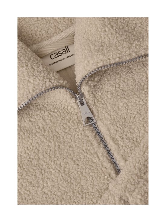 Casall - Sherpa Short Zip -takki - 681 ECRU - photo 2 Casall - Sherpa Short Zip -takki - 681 ECRU | Stockmann - photo 2