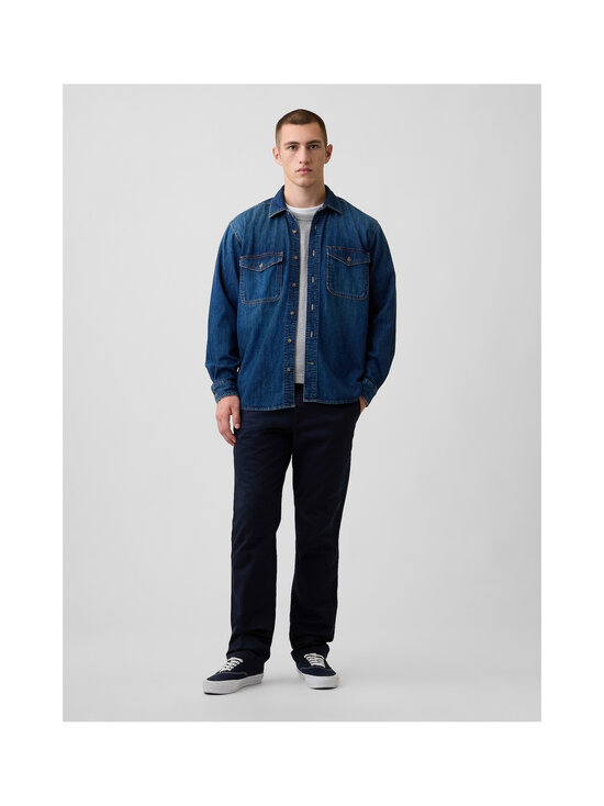 GAP - Püksid Straight Performance - NEW CLASSIC NAVY | Stockmann - photo 2