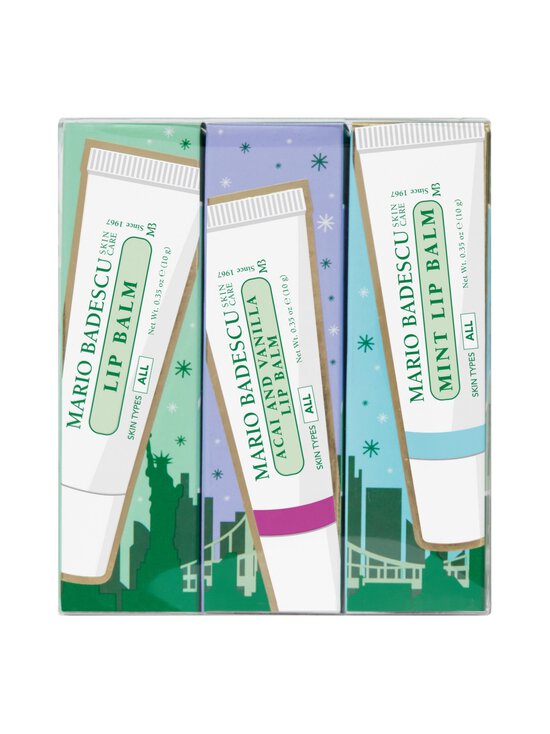Mario Badescu - Lip Balm Trio Pack 3 x 10 g - NO COL | Stockmann - photo 1