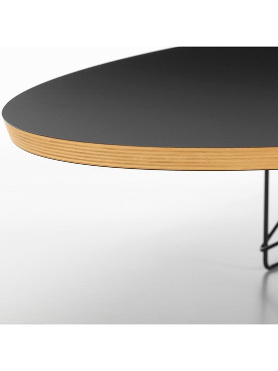 Vitra - Elliptical Table ETR -sohvapöytä musta laminaatti / musta L 227 cm - BLACK | Stockmann - photo 3