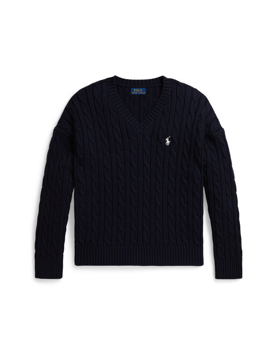 Polo Ralph Lauren - Palmikkoneule - 007 REFINED NAVY | Stockmann - photo 1