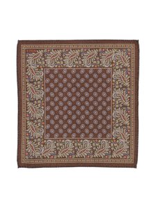 Eton - Two-Face Wool -taskuliina - 37 BROWN | Stockmann