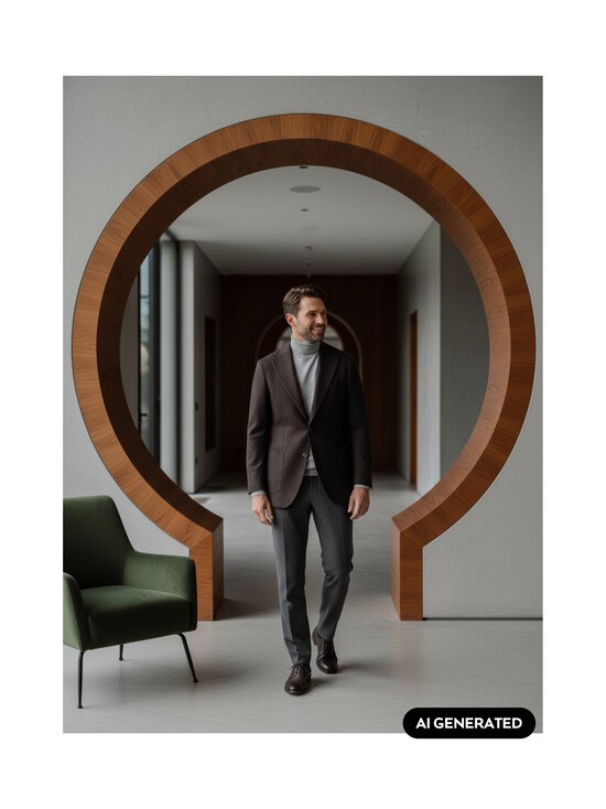 Turo - Bergamo modern fit žakete - 29 DARK BROWN | Stockmann - photo 2