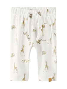 Lil' Atelier - NbmGayo Elo Loose -housut - COCONUT MILK AOP:ANIMALS AFRICAN | Stockmann