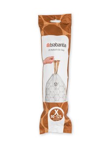 Brabantia - PerfectFit X -roskapussit 10-12 l, 20 kpl - WHITE (VALKOINEN) Brabantia - PerfectFit X -roskapussit 10-12 l, 20 kpl - WHITE (VALKOINEN) | Stockmann